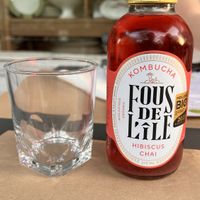 Bottled kombucha! This was really good too.   at apeti - Ségur in Paris