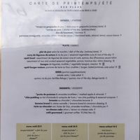 Menu 05/2026 at apeti - Ségur in Paris