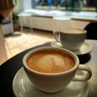 Cappuccino with oat milk   at Oliver Green - East in Amsterdam