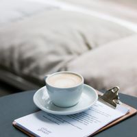 Great Organic Coffee at Oliver Green - East in Amsterdam