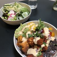 Mexican bowl and seaweed bowl  at Oliver Green - East in Amsterdam
