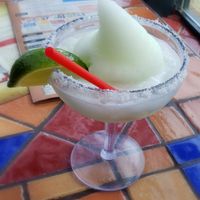 Lime Margarita at Julio's Barrio in Calgary