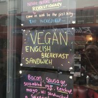 Shop window  at Ocean Bells Coffee Company in Watford