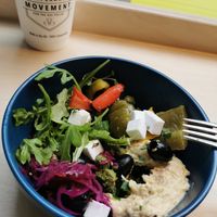 Chickpea salad at Temperance in Halifax