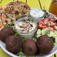 Falafel bowl  at Temperance in Halifax