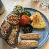 Vegan English breakfast  at Temperance in Halifax