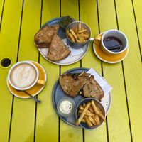 Vegan toasties  at Temperance in Halifax