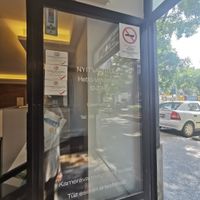 Door at Da Giovanni in Budapest