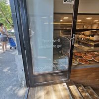 Door at Da Giovanni in Budapest