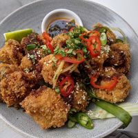 Buffalo cauliflower wings at The Dowry in Lerwick