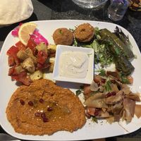 Mix mezze starter  at Savaro in Honley
