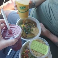 Falafel bowls, smoothies, and chickpea tuna at Conscious Meals in Sedona