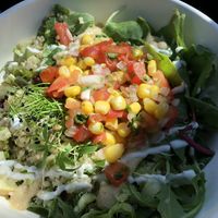 Quinoa confetti salad at Conscious Meals in Sedona