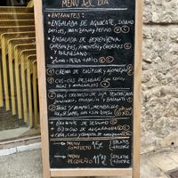 Menú del día at Plaer Natural in Mallorca