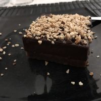 Vegan chocolate cheesecake  at Zushi in Florence
