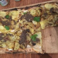 3 Grains Patate & Tartufo  at 3 Grains Pizza in Williamstown
