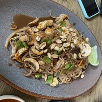 Pad Thai at Plantasia in Mexico City
