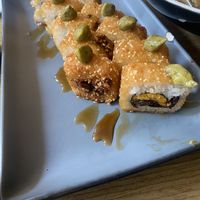 Shiitake Teriyaki Roll  at Plantasia in Mexico City