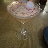 Yuzu Lychee Cocktaill  at Plantasia in Mexico City