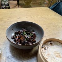 Mushrooms tacos  at Plantasia in Mexico City