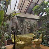 Sitting area   at Plantasia in Mexico City