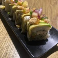 Sushi  at Plantasia in Mexico City
