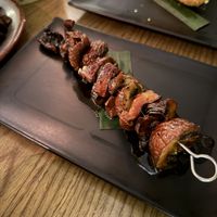 Mushroom Skewer  at Plantasia in Mexico City