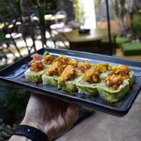 Incredible sushi  at Plantasia in Mexico City