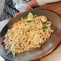 pad thai  at Plantasia in Mexico City