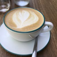 Another latte  at Café Maran in Siofok