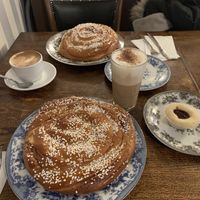 Coffee, sweets at Cafe Husaren in Gothenburg