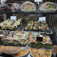 Non vegan options  at Cafe Husaren in Gothenburg