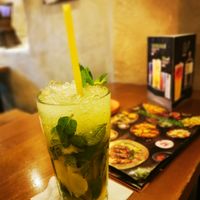 Cocktail with gin at Sausalitos in Stuttgart