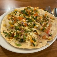 Poppadom Starter at Barsana in Birmingham