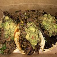 Vegan impossible tacos ! at Restoration Kitchen & Cocktails in Lindenhurst