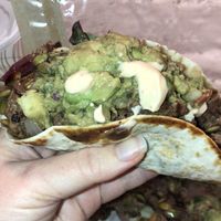 Vegan impossible tacos  at Restoration Kitchen & Cocktails in Lindenhurst