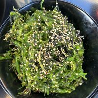 Seaweed salad - delicious!   at Akira Sushi in Aptos