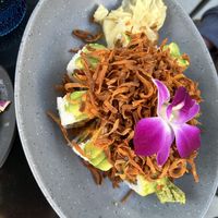 Silence of the yams roll - spicy!   at Akira Sushi in Aptos