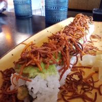 Vegan Silence of the Yams roll at Akira Sushi in Aptos