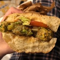Vegan burger panini  at Just Made - Fatto mo mò in Sorrento