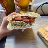 VEGAN BURGER PANINI at Just Made - Fatto mo mò in Sorrento