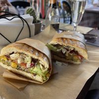 Vegan burger sandwich   at Just Made - Fatto mo mò in Sorrento