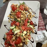 Bruscceta de garabanzos  at Just Made - Fatto mo mò in Sorrento