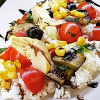 Veg Rice Salad at Just Made - Fatto mo mò in Sorrento