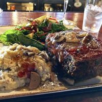 Vegan meatloaf at Liquid Assets in Ocean City