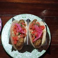 falafel taco at Lola Taqueria in Palm Beach