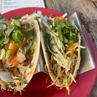 Vegan Thai taco   at Lola Taqueria in Palm Beach