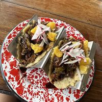 Best Brussels Taco!  at Lola Taqueria in Palm Beach