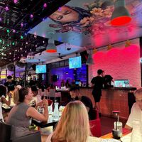 bar/dining area at Lola Taqueria in Palm Beach