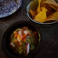 Nachos and guac at Lola Taqueria in Palm Beach